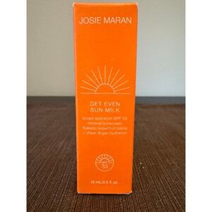 * NEW JOSIE MARAN GET EVEN‎ SUN MILK SPF 33 15 ML * EXP 2/24